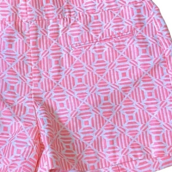 GAP Neon Clean Front Jacquard Shorts Sz 4 - Picture 8 of 11